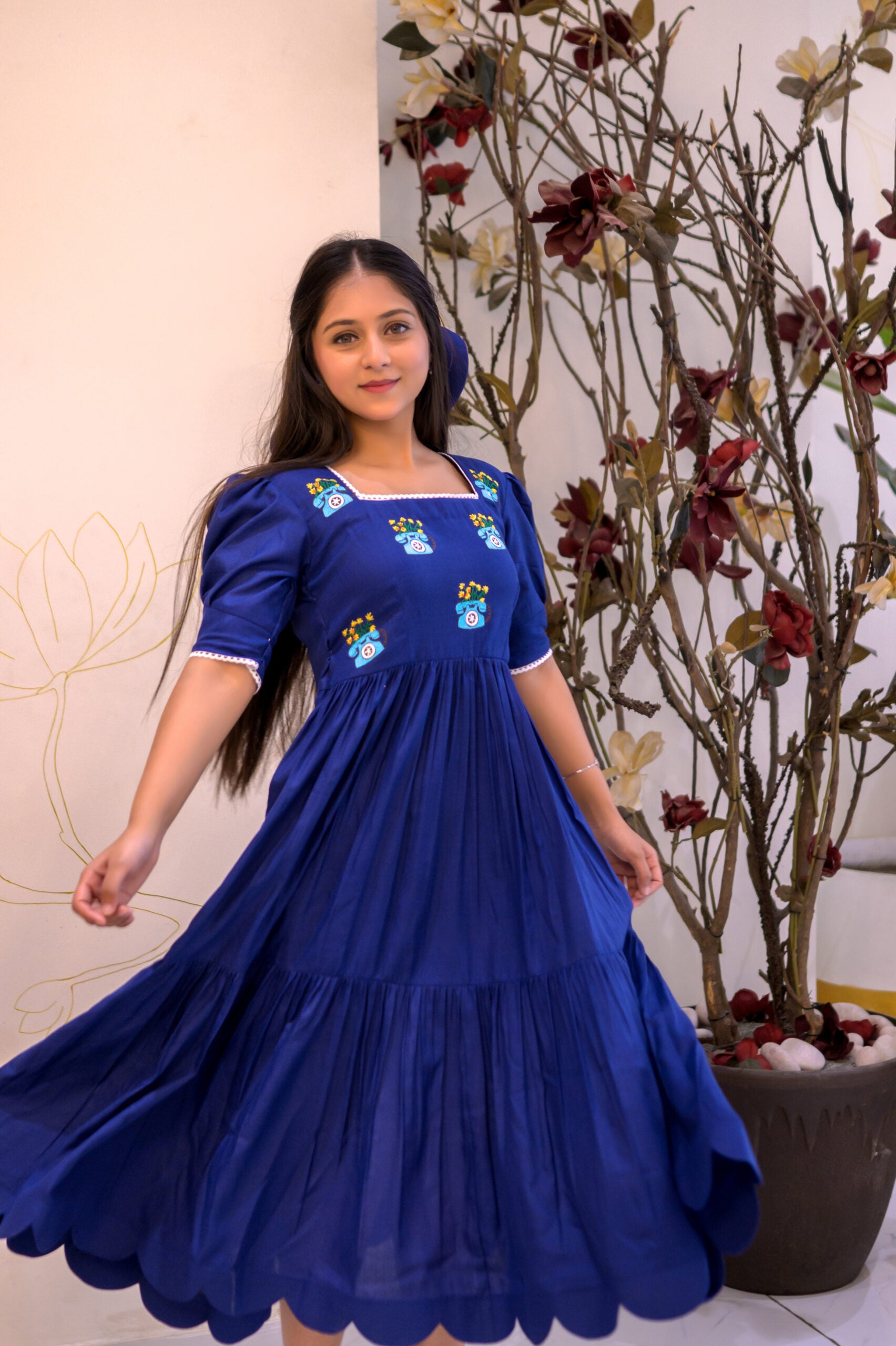 Elegant Rayon Cotton Top