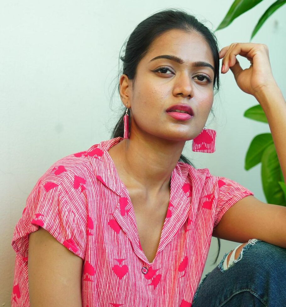 Pink Cotton Crop top