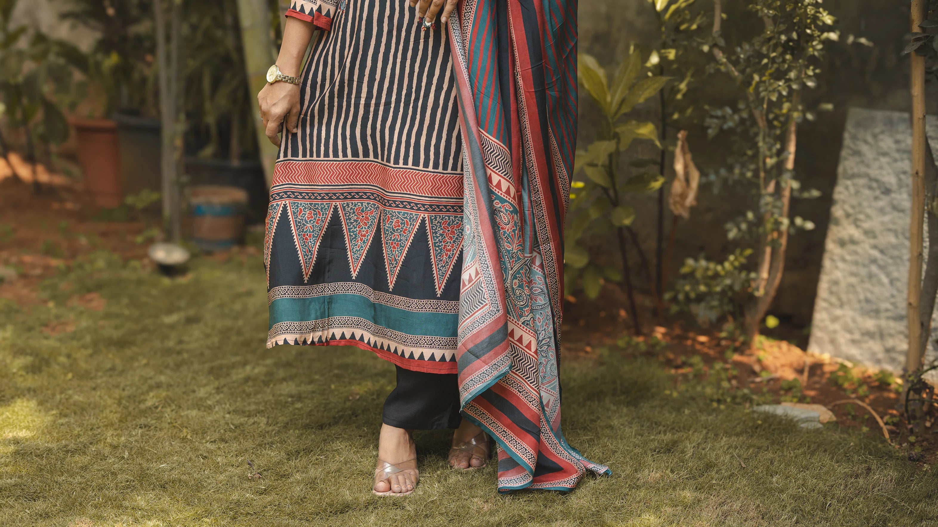 Soft Rayon Kurti Set