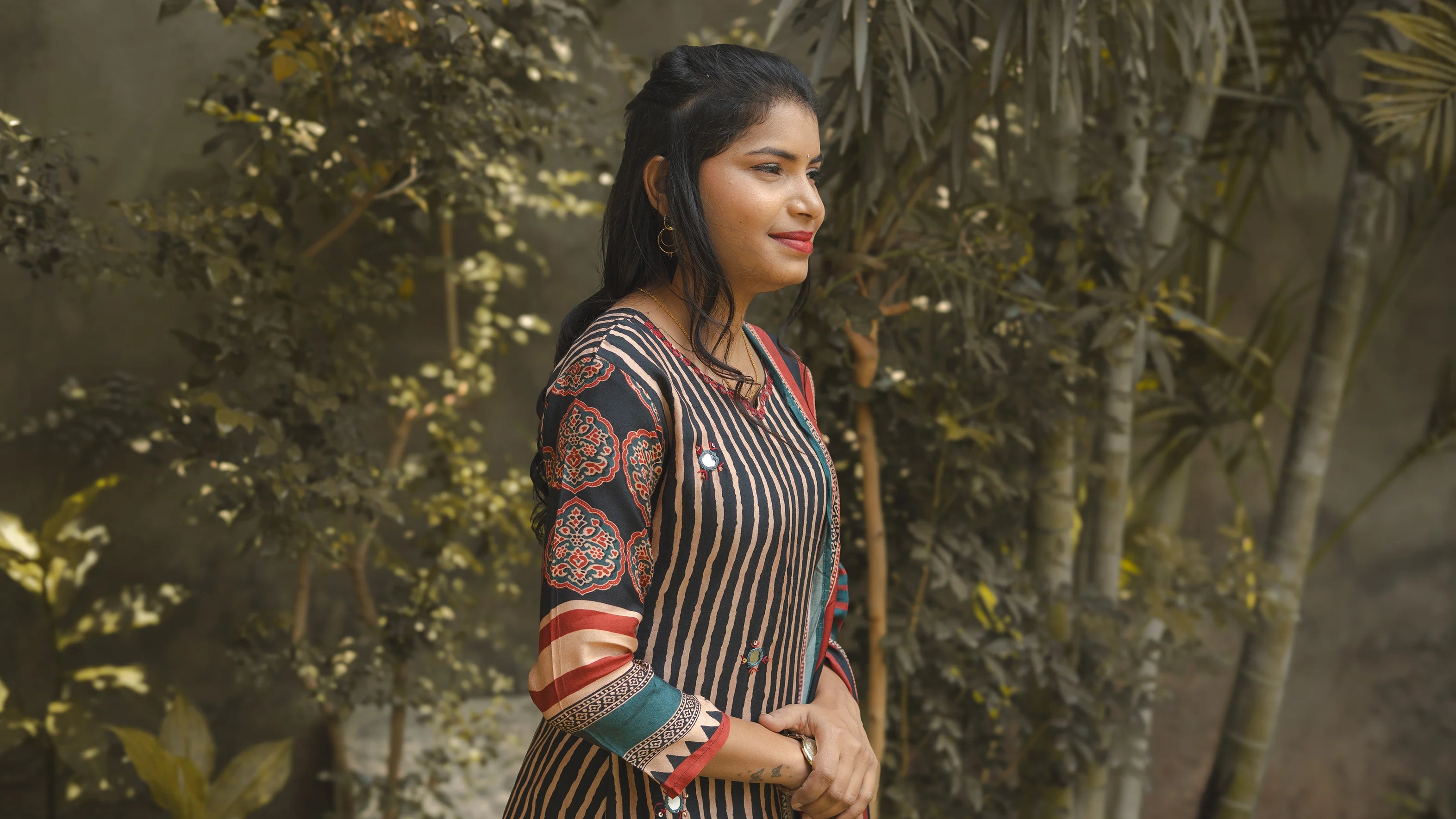 Soft Rayon Kurti Set
