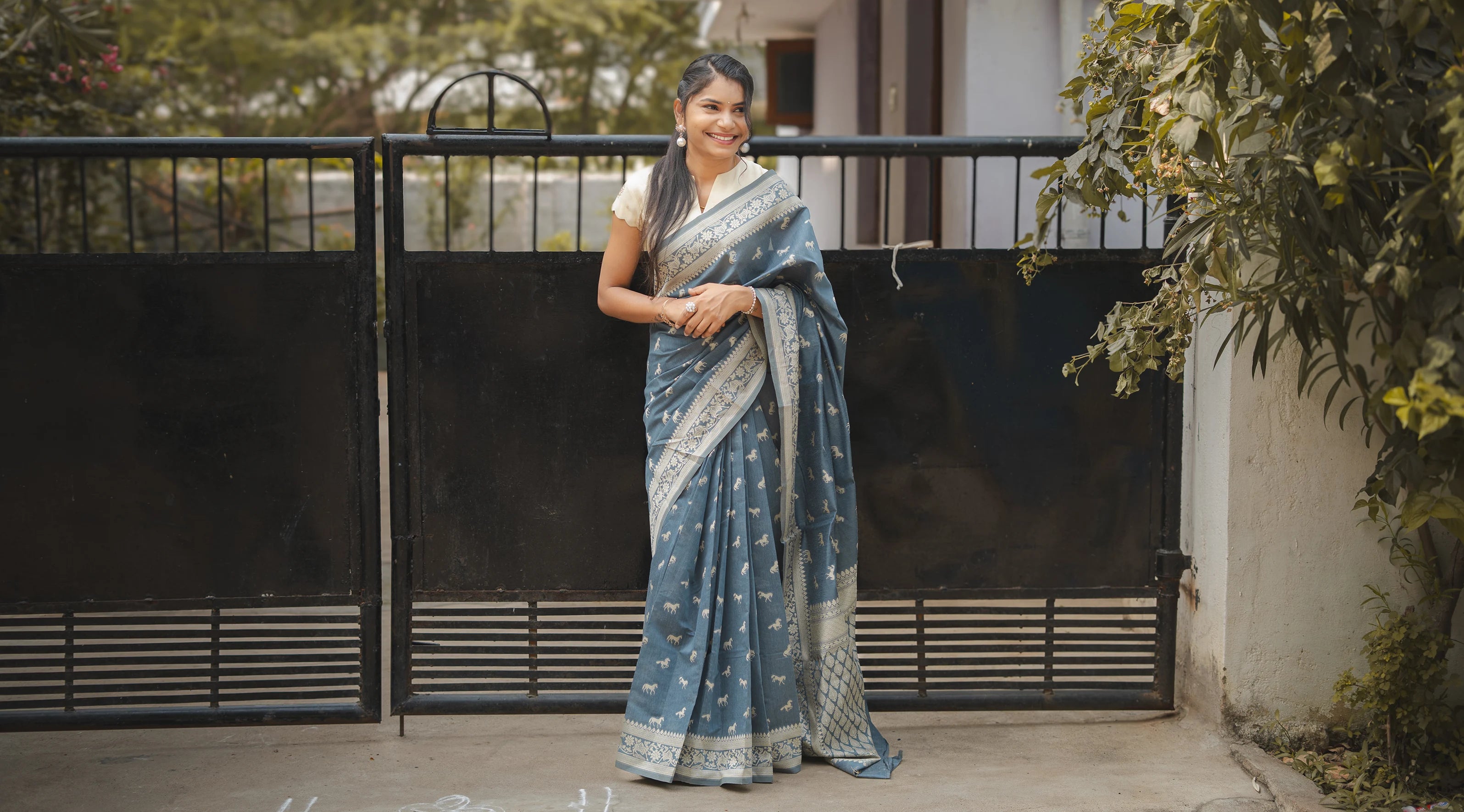 Chanderi Saree