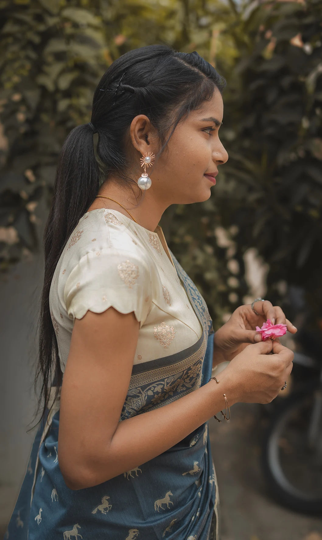 Chanderi Saree