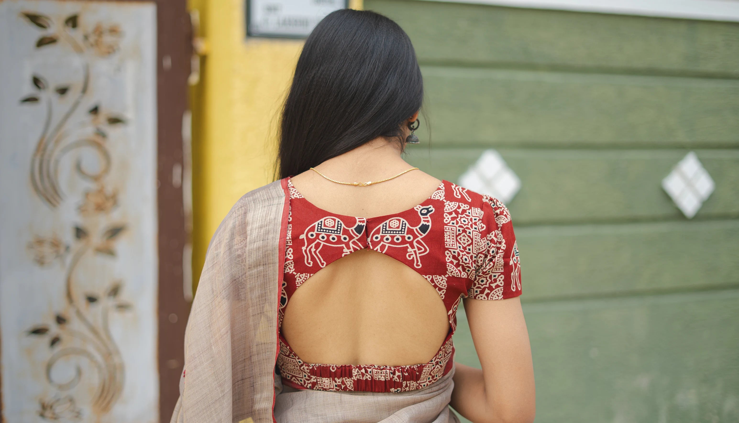 Linen Saree