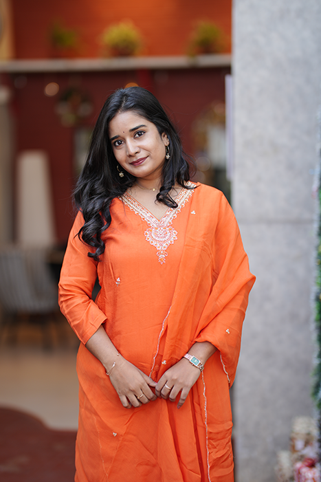 Russian Silk Top With Viscos Organza Dupatta