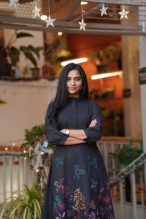 Linen Cotton With Embroidery Cord Set