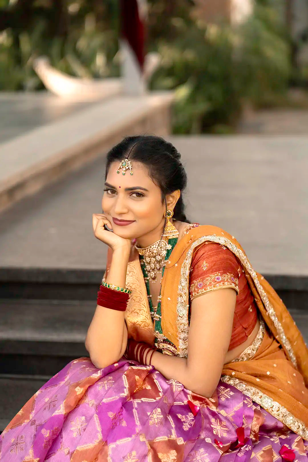 Banaras Rangkat Lehenga