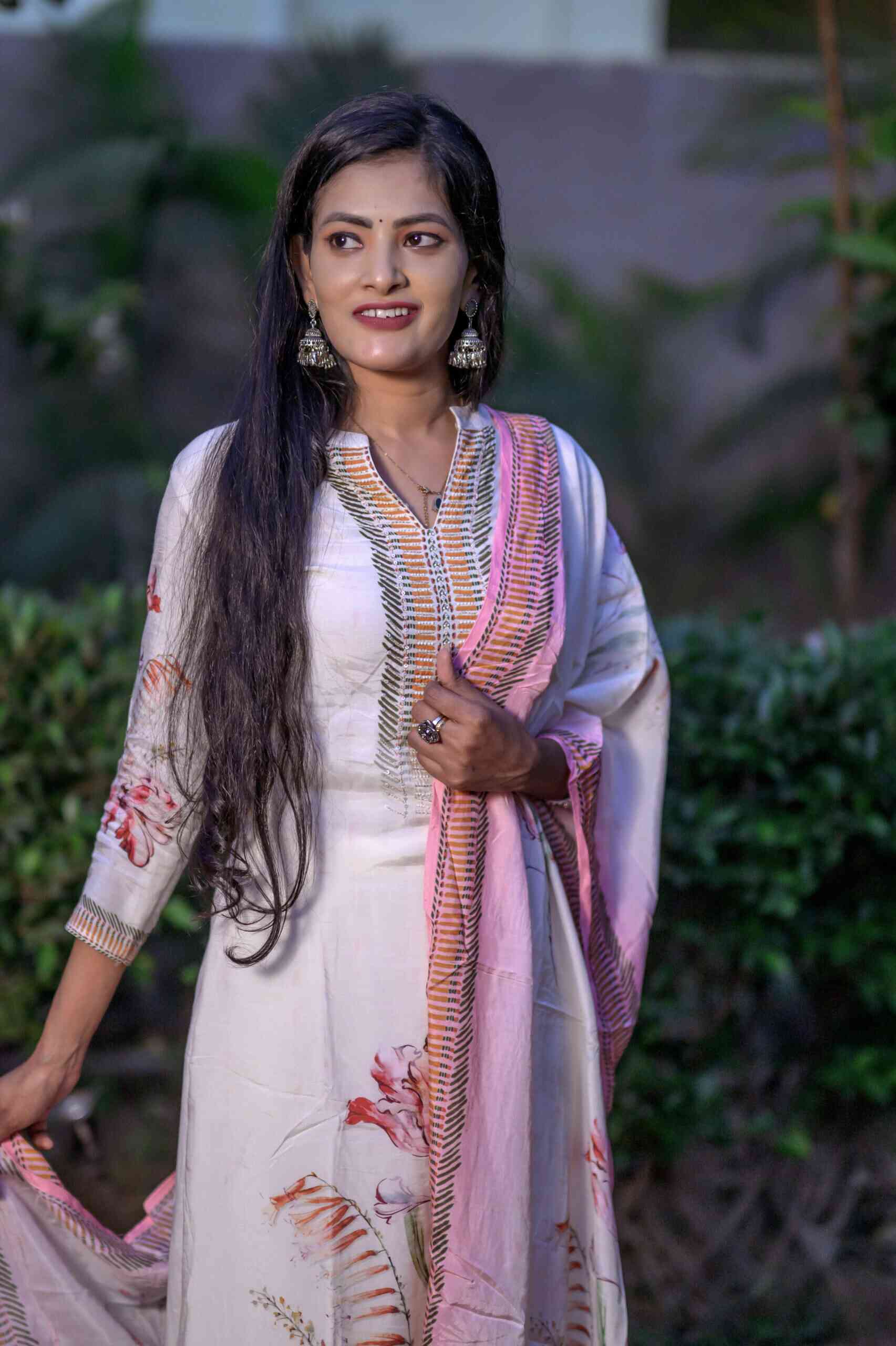 Casual Wear 3 Piece Kurti Set