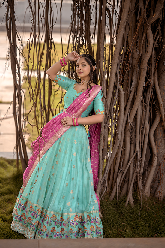 Kota Banaras Lehenga