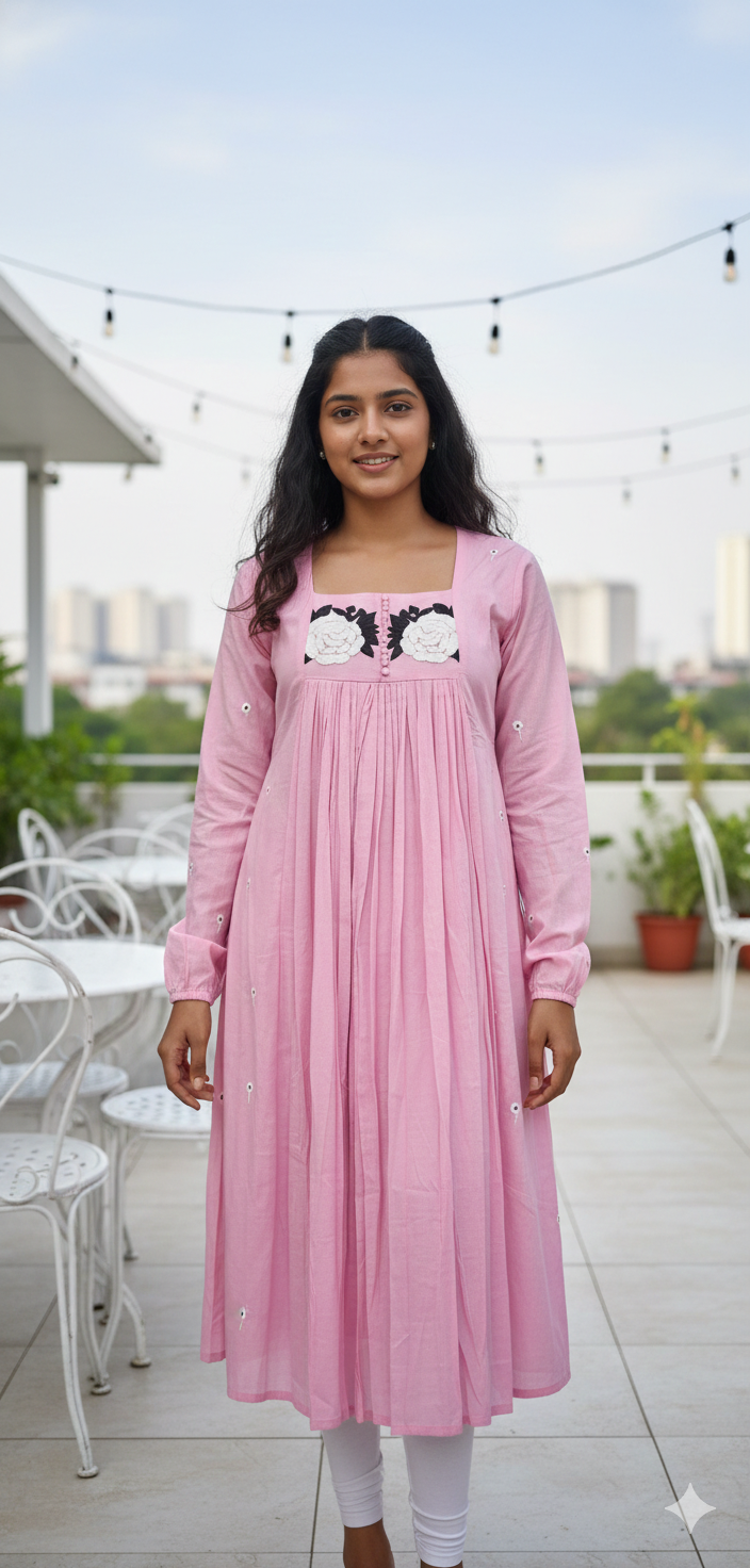 Casual Cotton Frock