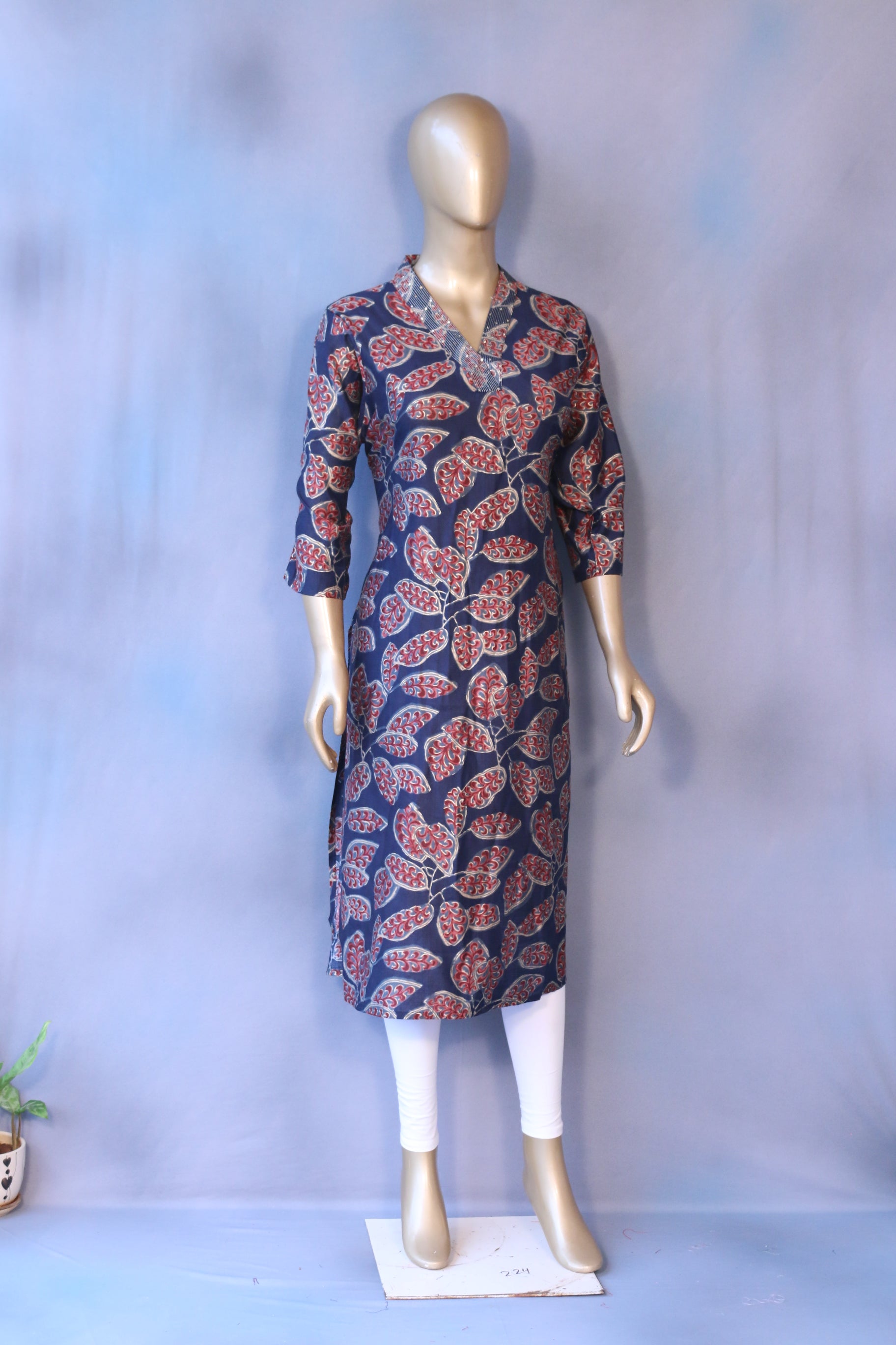 Silk Mix Cotton Kurti