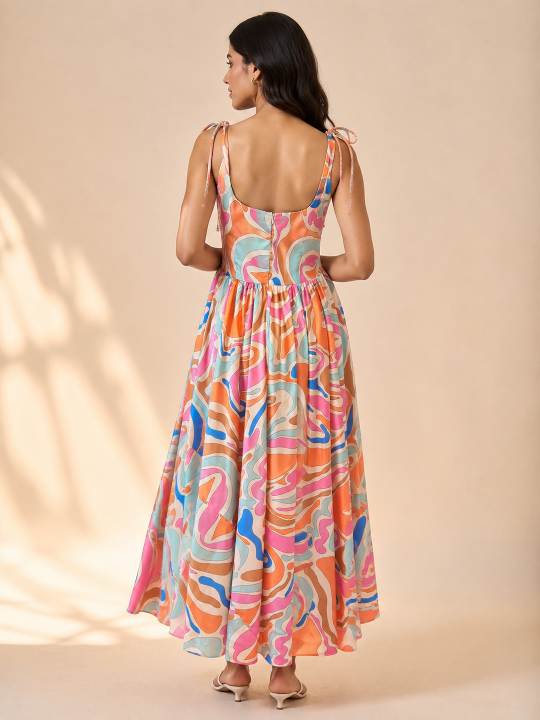 Satin  Maxi Frock