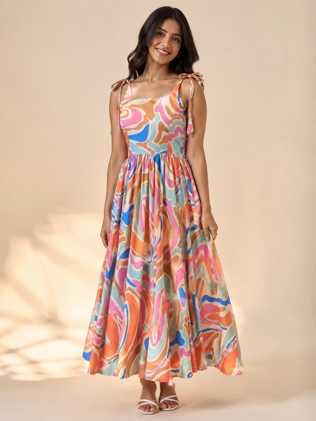 Satin  Maxi Frock
