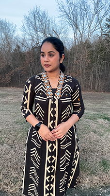 Cotton Cord Set With Mirror Work