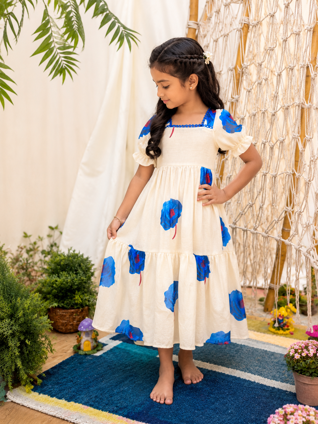 Kids Linen Frock