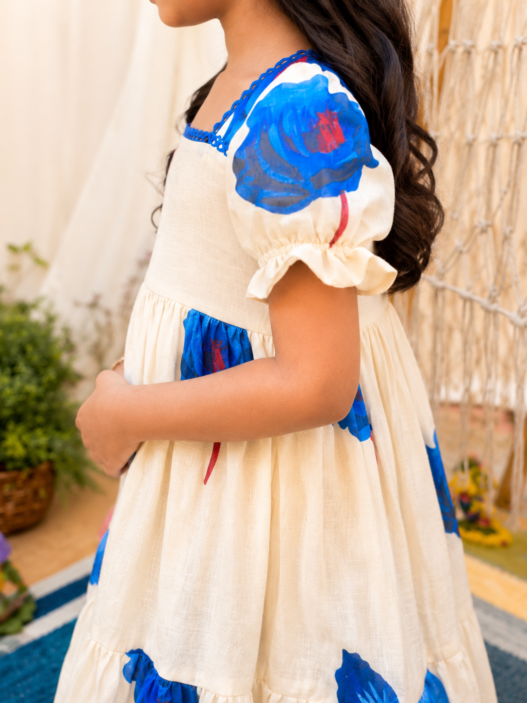 Kids Linen Frock