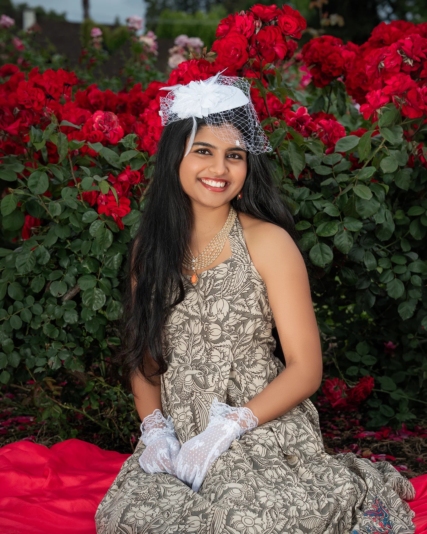 Black Kalamkari Cotton Frock
