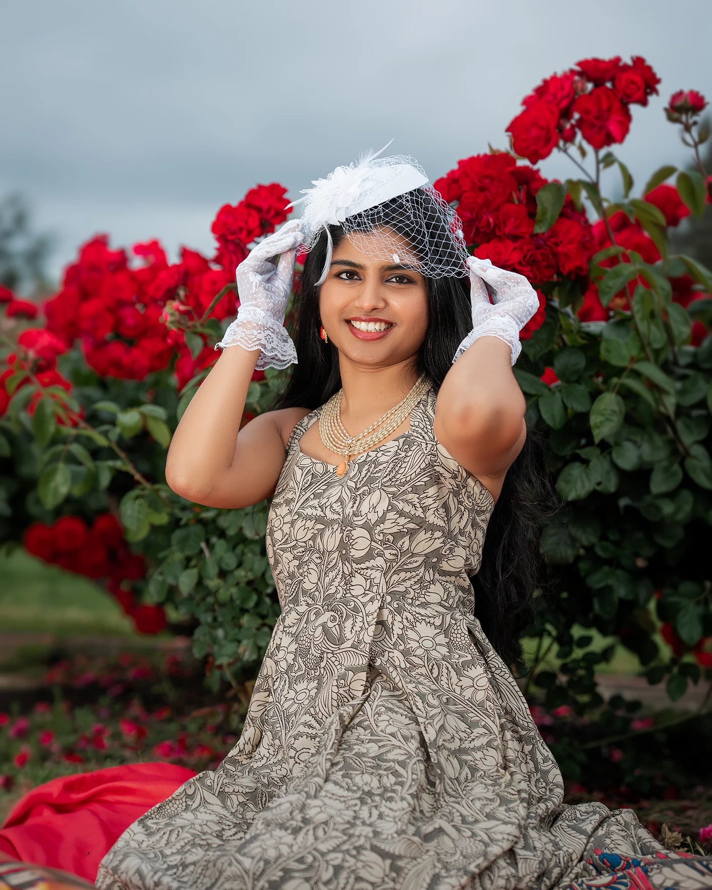 Black Kalamkari Cotton Frock